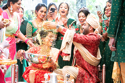 What is the meaning of Akshata in a South Indian wedding? Learn more on our indian wedding blog
